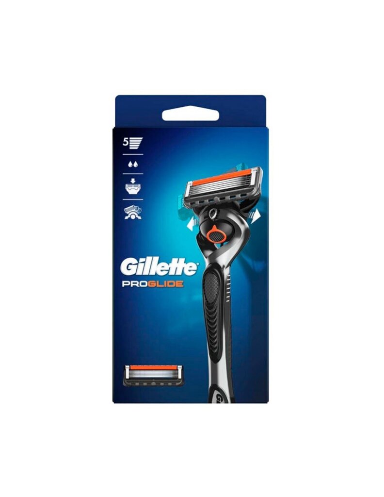 Flexball-teknologialla varustettu Gillette Fusion Proglide -partahöylä hinta ja tiedot | Parranajo ja karvanpoisto | hobbyhall.fi