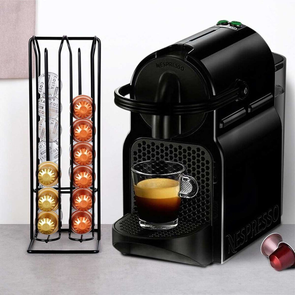 Kahvikapseliteline Nespresso, musta, 32 kapselia hinta ja tiedot | Kahvipannut ja teekannut | hobbyhall.fi