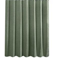 Sage Green Suihkuverho Suihkuverho, Kangas Suihkuverho Vettä hylkivä, 12 Metalliläpivientiä(gta2192(gta2192) hinta ja tiedot | Verhot | hobbyhall.fi