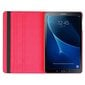 Samsung Galaxy Tab A6 10.1 Case - 360 Rotation Nahkakuori Samsung Tab A6 10.1 SM-T580/T585 Tabletille - punainen hinta ja tiedot | Tablettien kotelot ja muut tarvikkeet | hobbyhall.fi