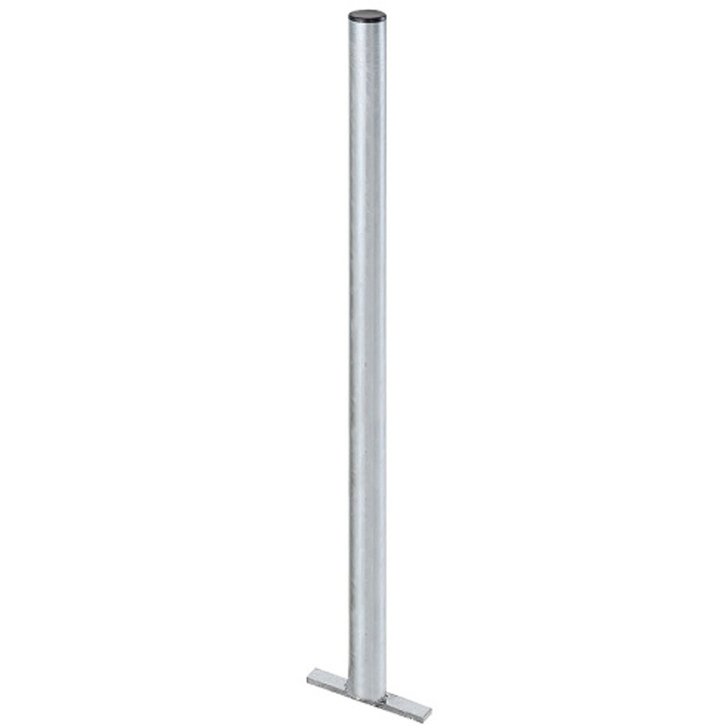 Galvanoitu terästolppa roskakorille 60x1200 mm hinta ja tiedot | Roska-astiat | hobbyhall.fi