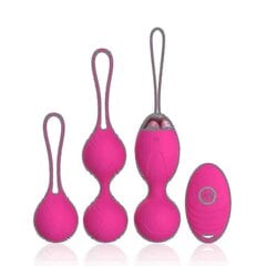 3Kg Balls Device Training Kit Vahvistamaan Kiinteyttäviä Lantion Lihaksia Uusi/2024_ROSE red 3PCS hinta ja tiedot | Kasvojen puhdistus- ja hierontalaitteet | hobbyhall.fi