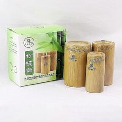 Fire Cupping Set Plantar Bamboo Cupping Jar Akupunktio Hieronta Perinteinen Kiina M_Bamboo Cupping hinta ja tiedot | Kasvojen puhdistus- ja hierontalaitteet | hobbyhall.fi