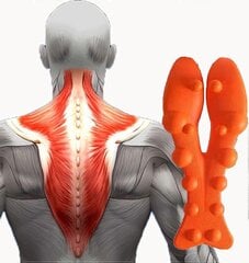 Trapezius Trigger Point -Hierontalaite, Asennon Korjaaja Suboccipital Irrotustyökalu hinta ja tiedot | Kasvojen puhdistus- ja hierontalaitteet | hobbyhall.fi