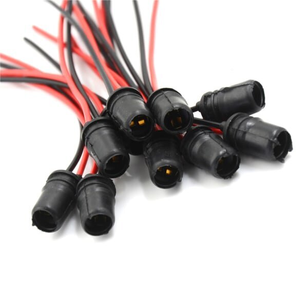 10 ST T10 Gl?dlampsf?rl?ngningssockel hinta ja tiedot | Tuuletinvalaisimet | hobbyhall.fi