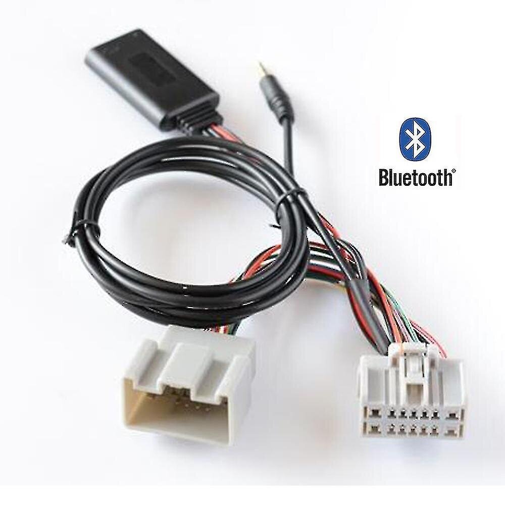 Auton Bluetooth 50 Langaton puhelinsoitto Handsfree Aux In -sovitin Volvo C30 S40 V40 V50 S60 S70 C70 V70 Xc70 S80 Xc90 Mic-Xinin kanssa hinta ja tiedot | USB-sovittimet äänentoistoon | hobbyhall.fi