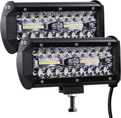 LED-työvalo 12V 300W 7'' auton LED-kohdevalo 12V vedenpitävä IP67 hinta ja tiedot | Ajovalot | hobbyhall.fi