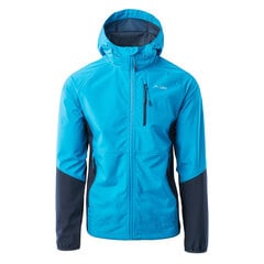 Elbrus Miesten Envisat Label Soft Shell takki, Mekko Blues/Cloissone UTIG1381_dressbluescloissone hinta ja tiedot | Miesten ulkoilutakit | hobbyhall.fi