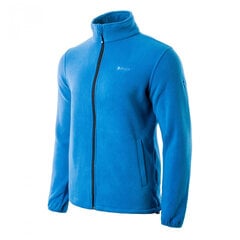 Hi-Tec Miesten Henis Logo Fleece takki, Loistava sininen UTIG518_brilliantblue hinta ja tiedot | Miesten ulkoilutakit | hobbyhall.fi