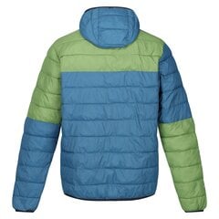 Regatta Miesten Hillpack II Colour Block pehmustettu takki, Marokon sininen/Piquant vihreä UTRG10712_moroccanbluepiquantgreen hinta ja tiedot | Miesten ulkoilutakit | hobbyhall.fi