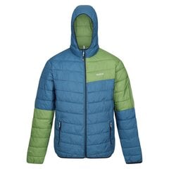 Regatta Miesten Hillpack II Colour Block pehmustettu takki, Marokon sininen/Piquant vihreä UTRG10712_moroccanbluepiquantgreen hinta ja tiedot | Miesten ulkoilutakit | hobbyhall.fi