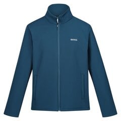 Regatta Miesten Cera V tuulenkestävä Soft Shell takki, Marokon sininen / Citron Lime UTRG6259_moroccanbluecitronlime hinta ja tiedot | Miesten ulkoilutakit | hobbyhall.fi