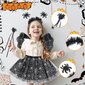 Halloween-asu tytölle - hämähäkinverkko keiju, 3-5 v. hinta ja tiedot | Naamiaisasut | hobbyhall.fi