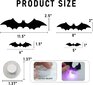 36 kpl 3D LED-lepakko-seinätarrat Halloween-sisustus, 4 eri kokoa, irrotettavat PVC-seinätarrat, sisäikkunan sisustukseen, juhlatarvikkeita hinta ja tiedot | LED-valonauhat | hobbyhall.fi