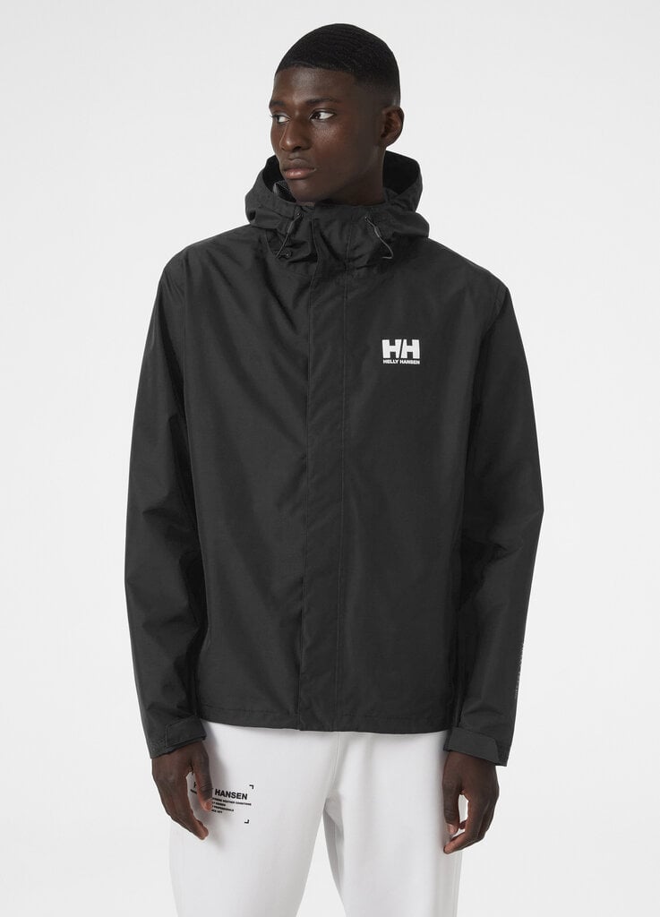 Helly Hansen miesten takki Seven, musta hinta ja tiedot | Miesten ulkoilutakit | hobbyhall.fi