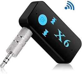 Bluetooth 4.0 Aux-sovitin, Mini Audio Car Kit -vastaanotin, Kannettava langaton audiosovitin 3,5 mm Aux hinta ja tiedot | Älylaitteiden lisätarvikkeet | hobbyhall.fi