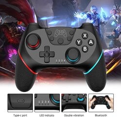 Joystick Nintendo Switch -konsoliin, Switch Controllers -peliohjain säädettävällä Turbo Dualilla hinta ja tiedot | Älylaitteiden lisätarvikkeet | hobbyhall.fi