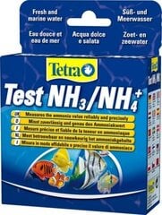 Vesitesteri Tetra Test NH3/NH4+ 3 Rea hinta ja tiedot | Akvaariotarvikkeet | hobbyhall.fi