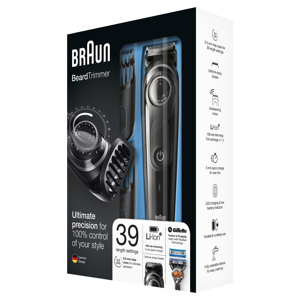 Braun BT 5042 hinta ja tiedot | Hiustenleikkuukoneet ja trimmerit | hobbyhall.fi