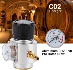 CO2 0-90 PSI Home Brew Mini Gas Regulator Kit T21 * 4 soodapainemittarin johdot alumiininen laturisarja hinta ja tiedot | Älylaitteiden lisätarvikkeet | hobbyhall.fi