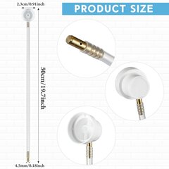 kpl 4,5 mm:n suihkutussuuttimen jatke 19,69 tuuman/50 cm:n aerosolille (360 astetta) hinta ja tiedot | Maaliruiskut | hobbyhall.fi