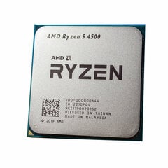 AMD Ryzen 5 4500 -prosessori - monoliittinen ilman ulkopakkausta hinta ja tiedot | Prosessorit | hobbyhall.fi