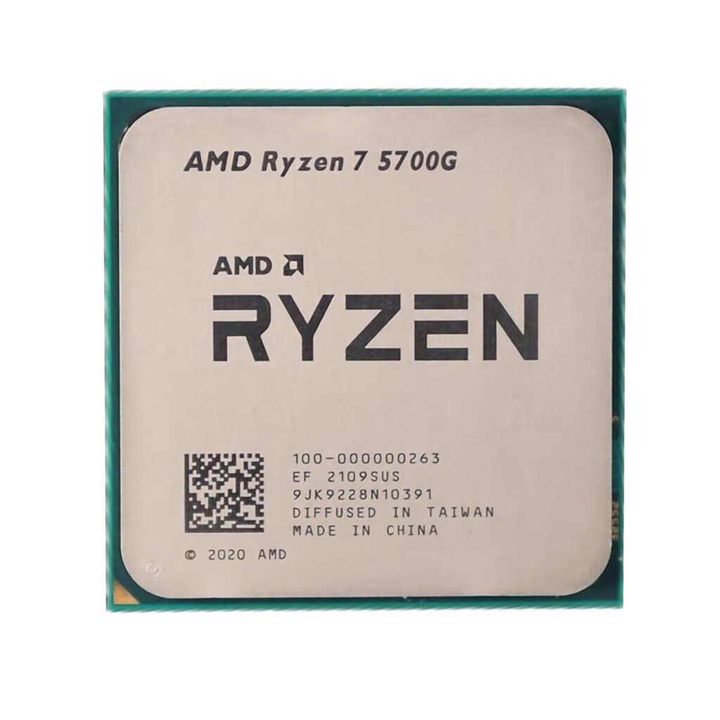 AMD Ryzen 7 5700G -prosessori - monoliittinen ilman ulkopakkausta hinta ja tiedot | Prosessorit | hobbyhall.fi