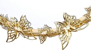 Peilit seinäkoristeisiin, kultainen riippupeili Golden Butterfly Wall hinta ja tiedot | Eteisen peilit | hobbyhall.fi