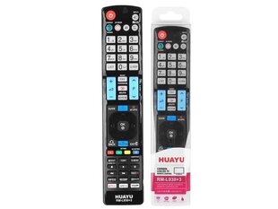 HQ LXHL930 LG TV remote control LCD RM-L930 / SMART / Netflix / Black hinta ja tiedot | TV-lisätarvikkeet | hobbyhall.fi
