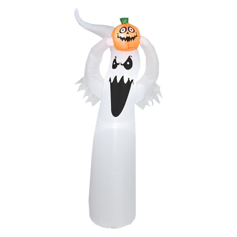 Puhallettavat Halloween-koristeet, 6,0 jalkaa puhallettavat haamut ja kurpitsa puhallettavat Halloween-pihakoristeet hinta ja tiedot | Ilmapallot | hobbyhall.fi