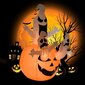 Halloween puhallettava koristeellinen kurpitsahaamu, puhallettava sisustus LED-puutarhavaloilla, haamu, kurpitsa, sopii sisäpihan nurmikon taloon hinta ja tiedot | Ilmapallot | hobbyhall.fi