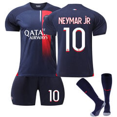 23-24 Paris Saint G ermain Fotbollströja för barn nr 10 Neymar hinta ja tiedot | Jalkapallovaatteet ja -varusteet | hobbyhall.fi