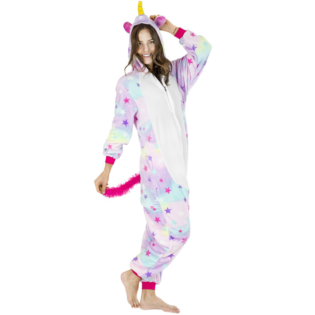 Yksisarvinen Onesie-asu - XL hinta ja tiedot | Vauvan tyynyt ja peitot | hobbyhall.fi