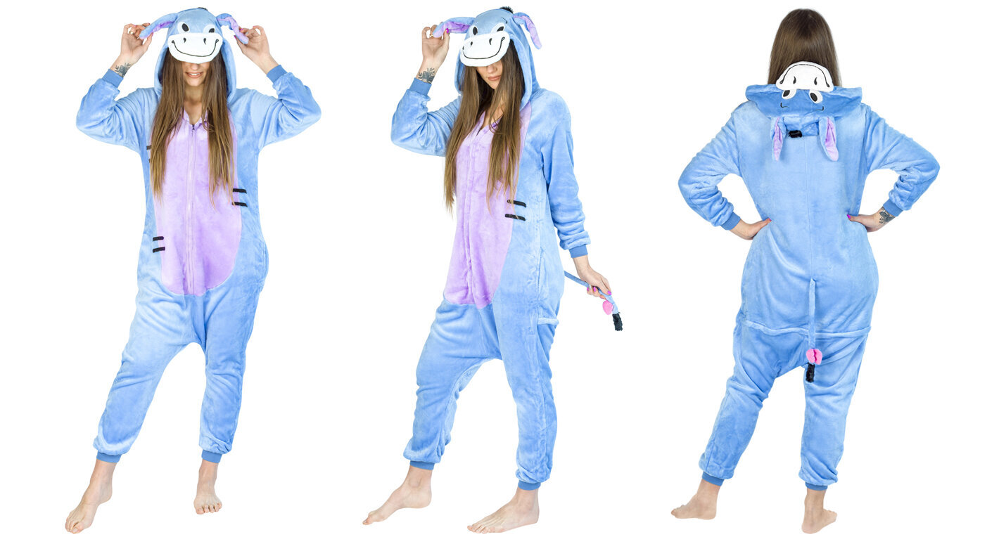 Aasi Onesie-haalari, unisex, koko L hinta ja tiedot | Vauvan tyynyt ja peitot | hobbyhall.fi