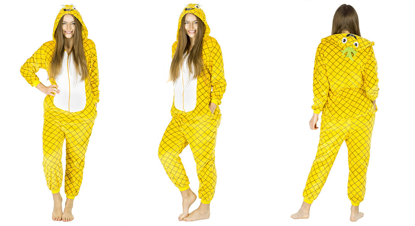 Ananas Onesie-asu, keltainen hinta ja tiedot | Vauvan tyynyt ja peitot | hobbyhall.fi