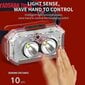 USB-ladattava superkirkas LED-liiketunnistin otsalamppu Double Light Induktiopääremmit Taskulamppu Camping Fishing Headlight (FMY) hinta ja tiedot | Retkilamput | hobbyhall.fi