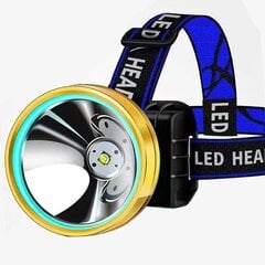 LED-otsalappu Erittäin tehokas otsalamppu USB-ladattava otsalamppu taskulamppu 500000LM XHP90 hinta ja tiedot | Retkilamput | hobbyhall.fi