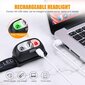 2 Pack USB ladattava otsalamppu IPX6 vedenpitävä Ultra Light Super Bright 160 lumenin LED-otsolamppu liiketunnistimella ja punaisella valolla hinta ja tiedot | Retkilamput | hobbyhall.fi