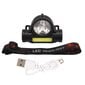 Outdoor Headlight IPX4 Vedenpitävä Super Bright USB-lataus COB Head Taskulamppu juoksupyöräilyyn hinta ja tiedot | Retkilamput | hobbyhall.fi