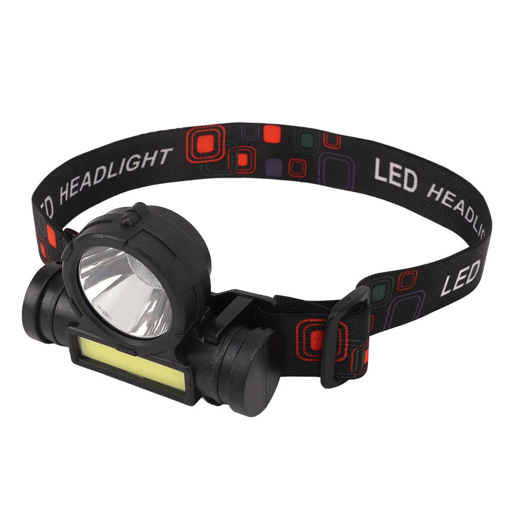 Outdoor Headlight IPX4 Vedenpitävä Super Bright USB-lataus COB Head Taskulamppu juoksupyöräilyyn hinta ja tiedot | Retkilamput | hobbyhall.fi