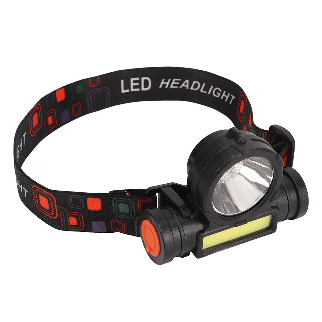 Outdoor Headlight IPX4 Vedenpitävä Super Bright USB-lataus COB Head Taskulamppu juoksupyöräilyyn hinta ja tiedot | Retkilamput | hobbyhall.fi