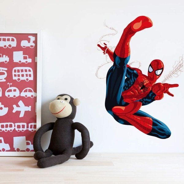 Spiderman 3D-tehoste seinätarrat makuuhuoneen sisustustikku hinta ja tiedot | Retkilamput | hobbyhall.fi