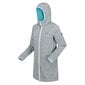 Regatta Naisten / naisten Bloomfield Marl Longline Fleece-takki, Valkaistu Aqua/Tahoe Blue UTRG10764_bleachedaquatahoeblue hinta ja tiedot | Naisten ulkoilutakit | hobbyhall.fi