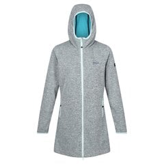 Regatta Naisten / naisten Bloomfield Marl Longline Fleece-takki, Valkaistu Aqua/Tahoe Blue UTRG10764_bleachedaquatahoeblue hinta ja tiedot | Naisten ulkoilutakit | hobbyhall.fi