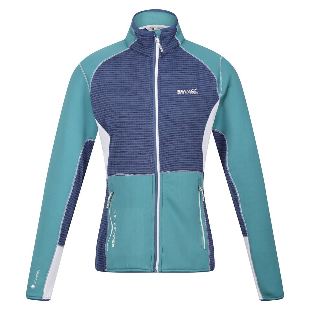 Regatta Naisten/Laisten Yare VII Marl Full Zip Soft Shell takki (vetoketju), Bristol Sininen/Pölyinen Denim UTRG8839_bristolbluedustydenim hinta ja tiedot | Naisten ulkoilutakit | hobbyhall.fi