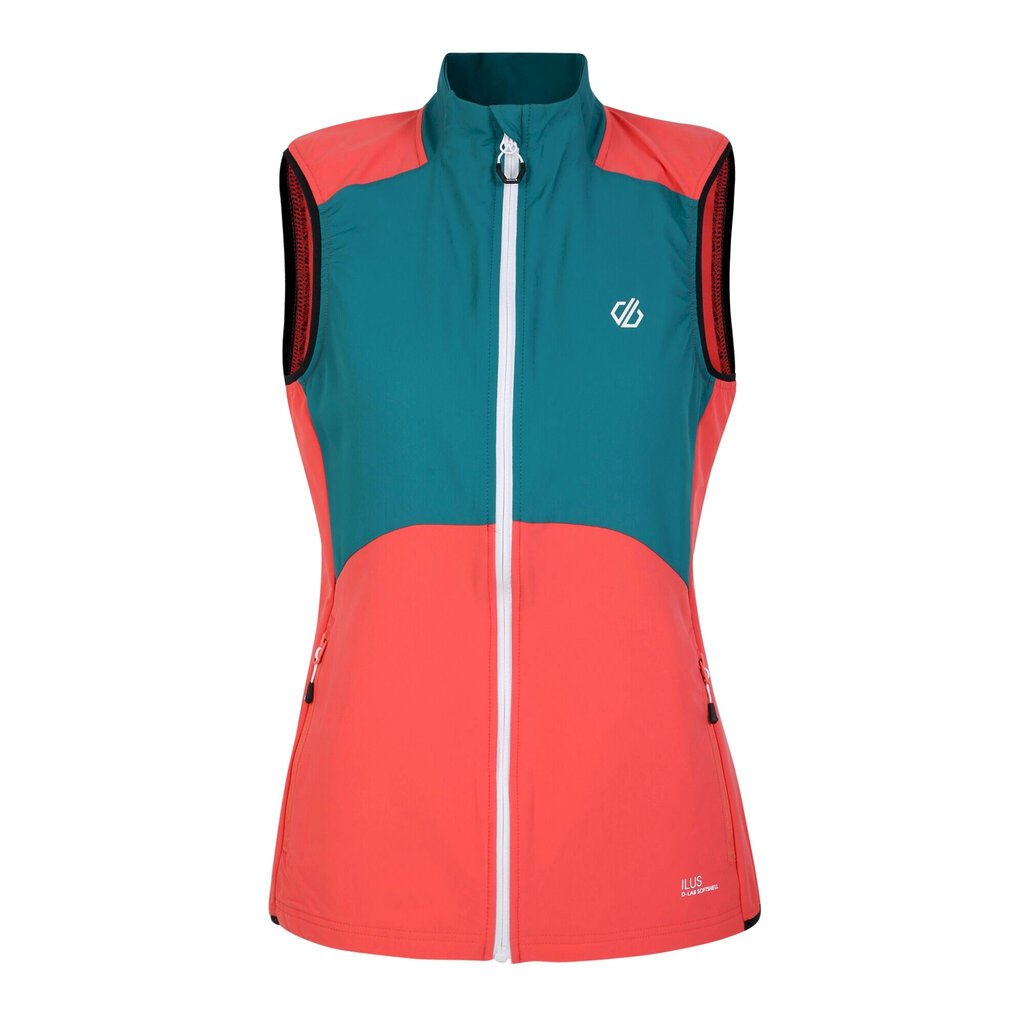 Regatta Naisten/Laisten Avidly Softshell Gilet (liivi), Neon persikka / Fortune Green UTRG9996_neonpeachfortunegreen hinta ja tiedot | Naisten ulkoilutakit | hobbyhall.fi