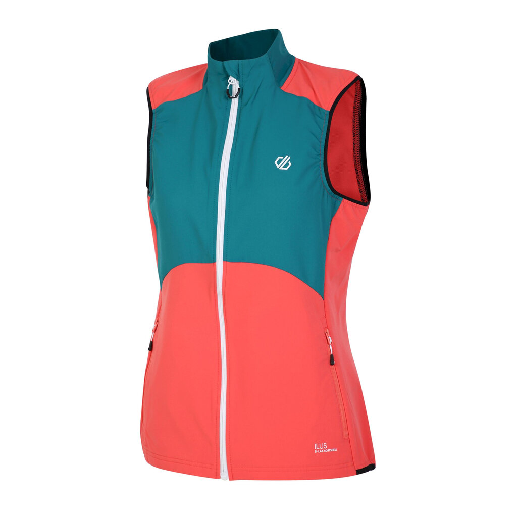 Regatta Naisten/Laisten Avidly Softshell Gilet (liivi), Neon persikka / Fortune Green UTRG9996_neonpeachfortunegreen hinta ja tiedot | Naisten ulkoilutakit | hobbyhall.fi