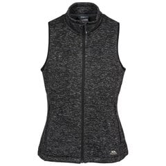 Trespass Naisten/Laisten Mildred Fleece Gilet Gilet, Musta Marl UTTP4647_blackmarl hinta ja tiedot | Naisten ulkoilutakit | hobbyhall.fi