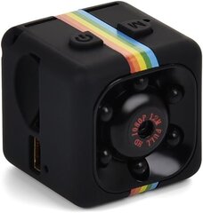 Minikamera 1080P Full HD Mini Sport Surveillance Mini DV 12 Mpx -kamera infrapunaliiketunnistimella - Pimeänäkö hinta ja tiedot | Valvontakamerat | hobbyhall.fi