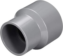 63mm x 50mm supistus PVC-putkiliitos Kytkin napa napaan DWV harmaa 2kpl hinta ja tiedot | Putkiliittimet ja venttiilit | hobbyhall.fi